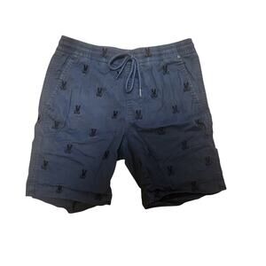 Pshyco Bunny Men's Short All over bunny embordered Size XXS